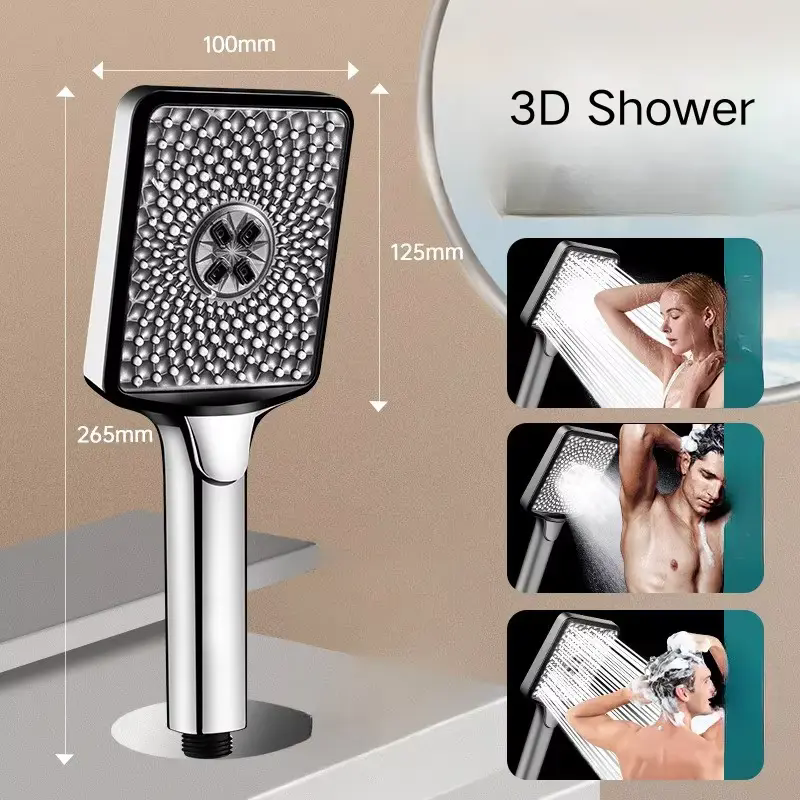 Como um chuveiro de mão 3D melhora as experiências modernas no banheiro?