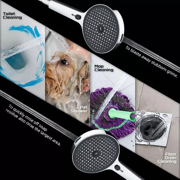 Stepless Hand Shower