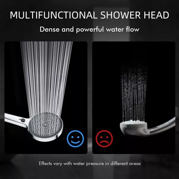 Stepless Hand Shower